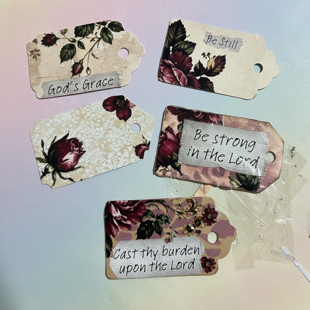 Junk Journal Tags (rts/custom available)