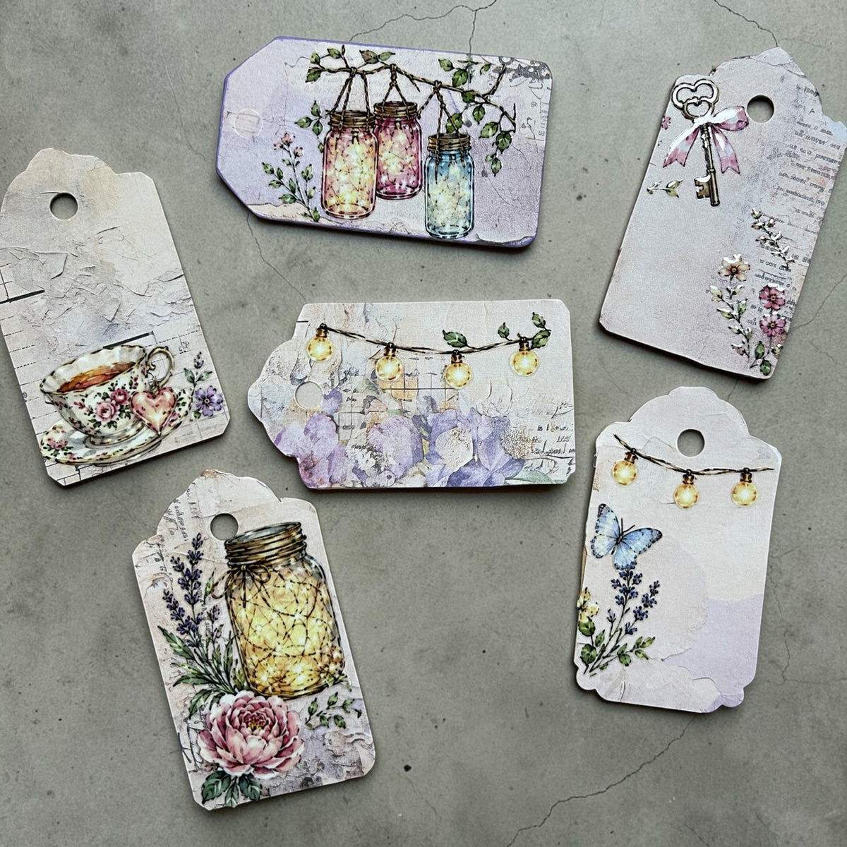 Junk Journal Tags (rts/custom available)
