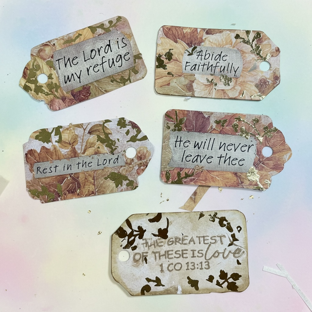 Junk Journal Tags (rts/custom available)